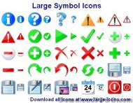 Large Symbol Icons screenshot